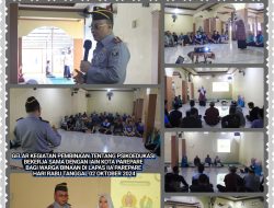 Bekerjasama Dengan IAIN Kota Parepare, Lapas IIA Parepare Laksanakan Program Pembinaan Psikoedukasi Kepada Warga Binaan Pemasyarakatan.