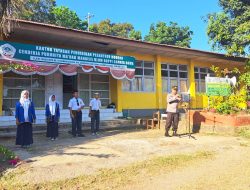 Kanit Binmas Polsek Somba Opu Polres Gowa Jadi Pembina Upacara di Sekolah,  Sampaikan ini.