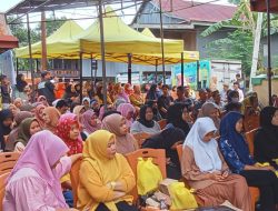 Ratusan Warga Lapajung Sambut Kedatangan Calon Bupati Soppeng Suwardi Haseng 