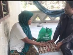 Baznas Enrekang Salurkan Paket Sembako ke Indo Tuo, Mustahik Prioritas di Kulinjang dan Malawe*