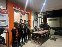 Jaga Situasi Aman Jelang Pilkada Serentak, Perintis Presisi Samapta Polres Gowa Gelar Patroli Mobile Malam Hari