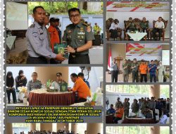 Lapas IIA Parepare Hadiri Kegiatan Binkom Cegah Konflik Sosial Bersama Kodim 1405/Parepare