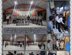 Lapas Kelas IIA Parepare Kembali Gelar Razia Dan Penggeledahan Rutin Blok Hunian WBP Guna Mencegah Peredaran Dan Penyalah Gunaan Narkoba