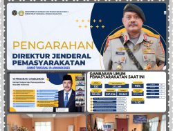 Lapas Kelas IIA Parepare Mengikuti Pengarahan Perdana Direktur Jenderal Pemasyarakatan