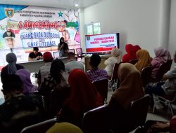 Dinas Perpustakaan Dan Kearsipan Polman Menggelar Launching Ruang Baca Outdoor Dan Cafe Literasi