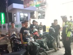 Satuan Lalu lintas Polres Soppeng Gelar Sosialisasi Dan Himbauan Kepada Komunitas Otomotif  Serta Masyarakat Di Wilayah Kec. Lalabata