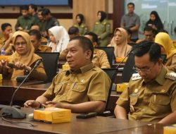 Pj Bupati Sidrap Hadiri Rakor di Makassar Bahas Efisiensi Anggaran 