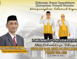 Keluarga Besar Inspektorat Kabupaten Polman,Mengucapkan Selamat Atas Dilantiknya H.Samsul Mahmud,S,IP Dengan Andi Nursami Masdar,SE.,Adm,KP