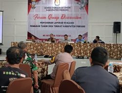 KPU Pinrang Gelar FGD Penyusunan Laporan Evaluasi Pemilihan Umum Tahun 2024
