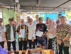 Bupati Polman Serahkan  Bantuan Terhadap Korban Kebakaran Di Sidodadi