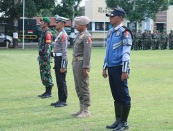 Apel Gelar Pasukan Operasi Ketupat Lipu Tahun 2025, Kapolres Bacakan Amanat Seragam Kapolri