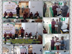 PENYERAHAN SERTIFIKAT KEPADA WBP PESERTA PESANTREN KILAT RAMADHAN DIBALIK JERUJI LAPAS IIA PAREPARE SELAMA RAMADHAN 1446 H/ 2025 M