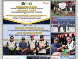 Walikota Parepare Membuka Secara Resmi Pekan Olah Raga Antar WBP Di Lapas IIA Parepare Dalam Rangka Memperingati Hari Bhakti Pemasyarakatan Ke-61 Tahun 2025.