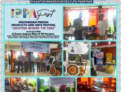 Lapas Kelas IIA Parepare Gelar Pameran Produk Unggulan Narapidana 