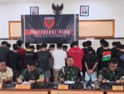 Denintel Kodam XIV Hasanuddin Tangkap 40 Terduga Pelaku Penipuan Digital ‘Sobis’ Asal Sidrap