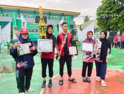 Ajang GEBSEN III Ajatappareng,UPT SMPN 5 Pinrang Raih Juara Umum