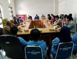DPRD Polman  Komisi II  Fasilitasi RDP Antara Maha Siswa PMII Dengan PDAM Dan Disperindag Kop Polman