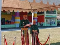Pemkab Enrekang Gelar Upacara Peringatan Hardiknas 2025 Di  Lapangan Abu Bakar Lambogo, Galonta