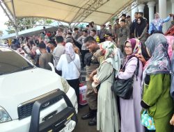 Pelepasan Calon Jama’ah Haji Kloter 11,Bupati Polman Menyampaikan  Pesan 4 Hal 