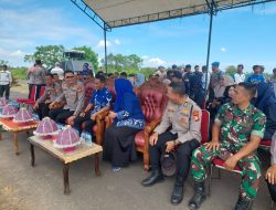Kapolres Gowa Pimpin Panen Raya Jagung di Kecamatan Bajeng