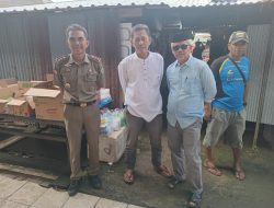 Tim Dinas Pertanian Kabupaten Barru dan PKM Palanro Lakukan Pengecekan Ketersediaan Pangan Sehat di Pasar Palanro.