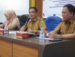Wakil Bupati Pinrang Buka Kegiatan Koordinasi Dan Kerja Sama Lintas Seltor Pencegahan Kekerasan Terhadap Anak Dan Prempuan