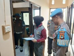 Sambut HUT Bhayangkara ke-79, Propam Polres Soppeng Adakan Lomba Kebersihan Mako