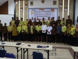 Sekertaris Daerah Kabupaten Pinrang,A.Calo Kerrang Berkesempatan menghadiri Pelantikan Pengurus Asosiasi Pengawas Sekola Indonesia (APSI) Cabang Kabupaten Pinrang