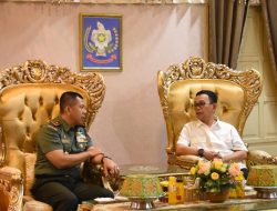 Bupati Soppeng Menyambut Hangat Kunjungan Danrem 141 Di Rujab Bupati