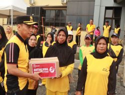 Meriah dan Penuh Semangat,Gerak Jalan Santai & Senam Bersama Warnai HUT Bhayangkara ke-79 di Soppeng