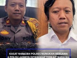 Kasus Narkoba Guncang Polres Nunukan, Kasat Narkoba dan Enam Anggota Ditangkap Nunukan, Kalimantan Utara