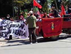 Dinilai Lamban Mengungkap Kasus, Mahasiswa Muhammadiyah Gelar Aksi Unjuk Rasa Di Polres Polman