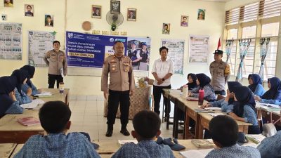 Polres Barru Sosialisasikan Penerimaan Murid Baru SMA Taruna Kemala Bhayangkara T.A. 2027/2028 di SMPN 1 Barru