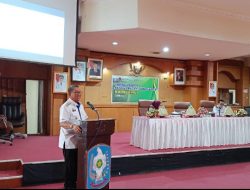 Wakil Bupati Soppeng menghadiri acara Workshop dan Pameran Ekonomi Kreatif Pariwisata Sekaligus pengukuhan Asosiasi Kelompok sadar Wisata Masa Bakti 2023-2025