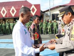 Polres Soppeng Gelar Apel Kasat Kamling