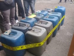 Diduga Mencuri BBM Bersubsidi,Jenis Pertalite ,3 Pelaku Diamankan Polres Polman