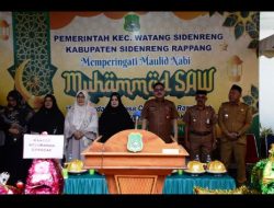 Bupati Sidrap menghadiri Maulid Akbar Nabi Muhammad SAW tahun 1445 Hijriah tingkat Kecamatan Watang Sidenreng