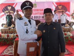 Andi Wawan Indrawan resmi memimpin kembali Desa Bulo Datang