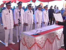 Wakil bupati Sidrap berpesan kepada kepala desa yang baru dilantik agar segera menyusun dokumen perencanaan pembangunan