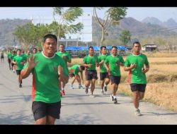Kodim 1420/Sidrap Gelar Aerobik Rutin, Rahasia Menjaga Kebugaran dan Mempererat Solidaritas Personel