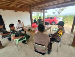 Kasdim 1420/Sidrap pimpin Komsos di rumah kebun kodim sinergi TNI+Polri  diperkuat