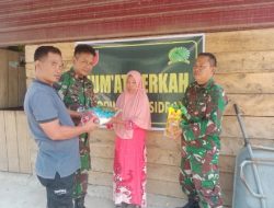 Jumat Berkah Kodim 1420/Sidrap: Bantu Warga Kurang Mampu di Desa Batao, Sidrap