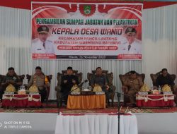Petuah Bijak Nene Mallomo Diungkap Saat Pelantikan Kades Wanio