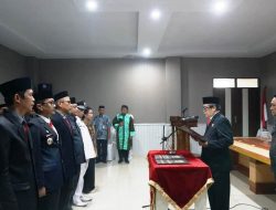 Dollah Mando Lantik Kepala BKAD, BKPSDM, dan DLH