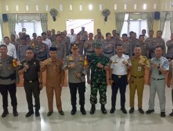 Rakor Linsek OPS Lilin 2023, Dandim 1420/Sidrap dan Kapolres Sidrap Kuatkan Sinergitas Demi Kamtibmas Terjaga