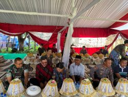 Ikut Ritual Adat Istiadat, Dandim Sidrap Hadiri Acara Adat Parinyameng