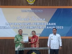 Pemkab Sidrap Terima LHP Kinerja Semester II 2023 dari BPK