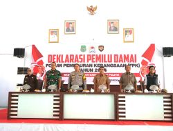 Forum Pembauran Kebangsaan Sidrap Gelar Deklarasi Pemilu Damai
