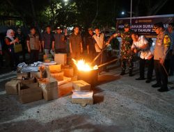Cegah Penyalahgunaan, 8.779 Lembar Kelebihan Surat Suara Dimusnahkan