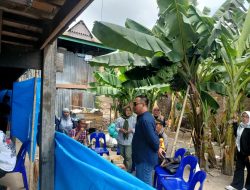 Pj Sekda Sidrap Pantau PSU di TPS 004 Arawa